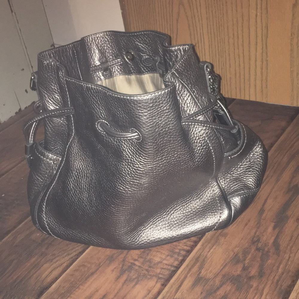 Cole Haan Pewter Handbag! - Picture 2 of 7